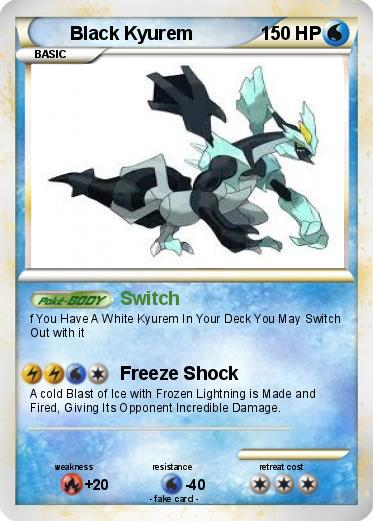 Pokemon Black Kyurem