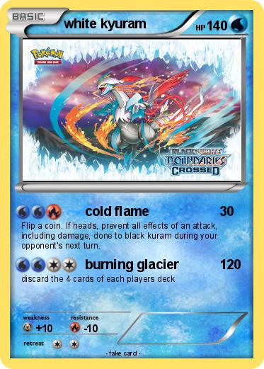 Pokemon white kyuram