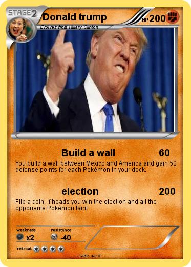 Pokemon Donald trump