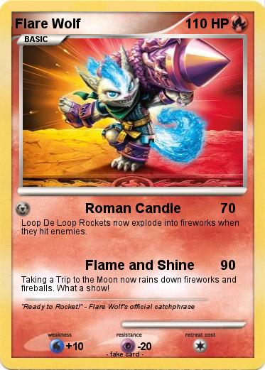 Pokemon Flare Wolf