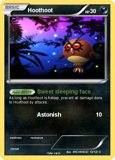 Pokemon Hoothoot