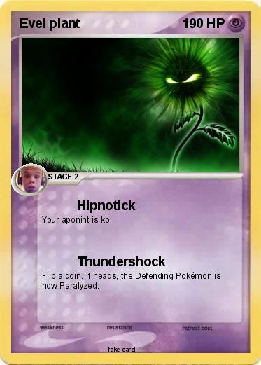 Pokemon Evel plant