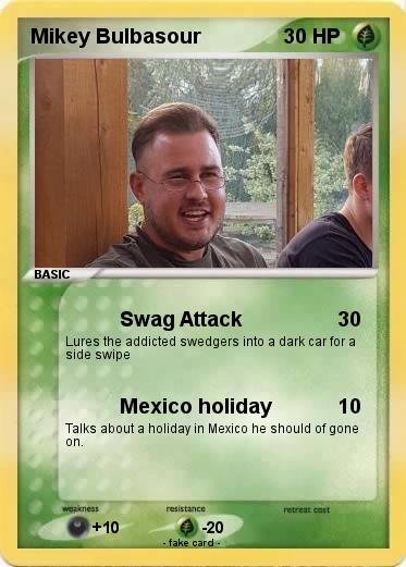 Pokemon Mikey Bulbasour