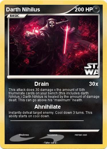 Pokemon Darth Nihilus