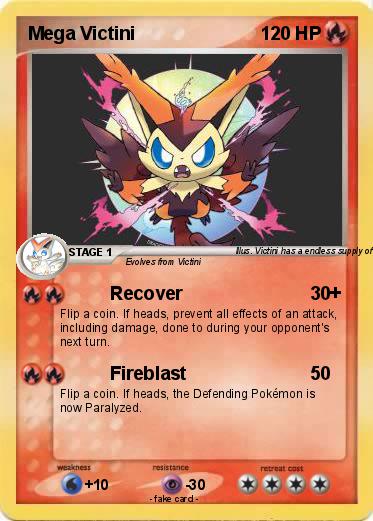 Pokemon Mega Victini
