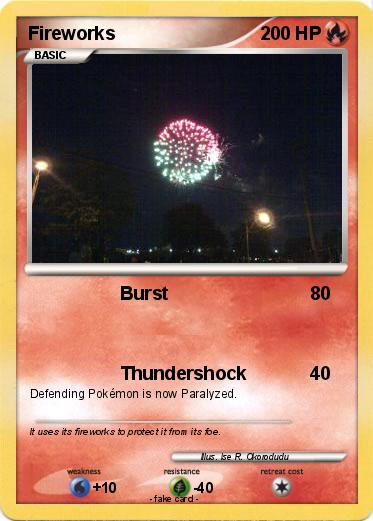 Pokemon Fireworks