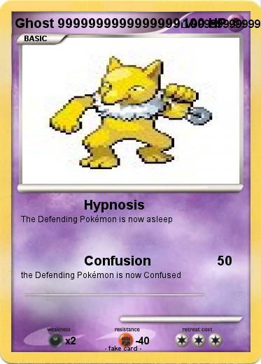 Pokemon Ghost 9999999999999999