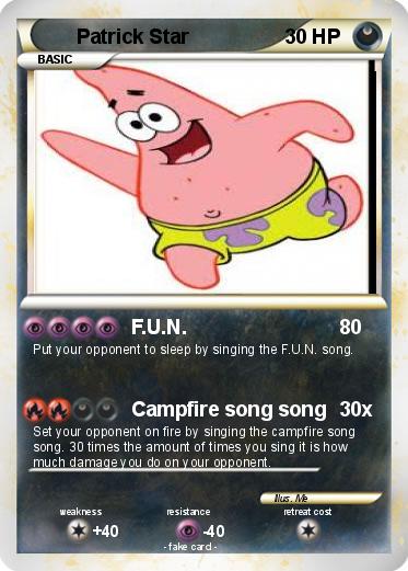Pokemon Patrick Star