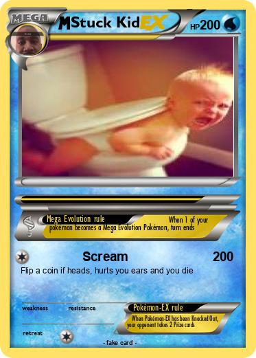 Pokemon Stuck Kid