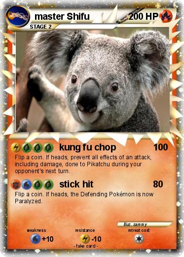Pokemon master Shifu