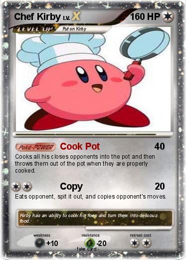 Pokemon Chef Kirby
