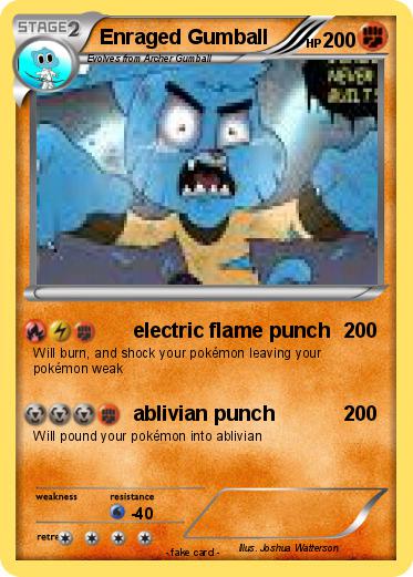 Pokemon Enraged Gumball