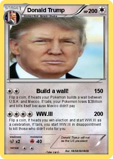 Pokemon Donald Trump