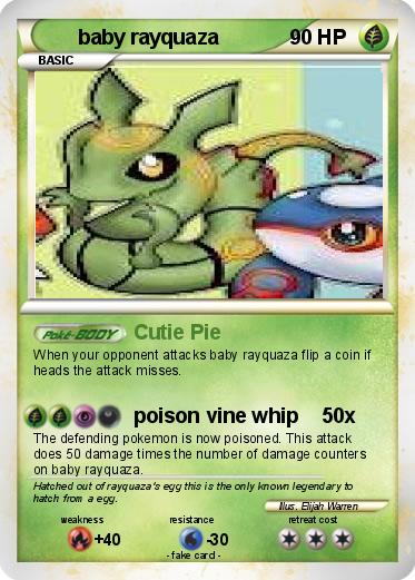 Pokemon baby rayquaza