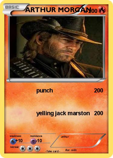 Pokemon ARTHUR MORGAN