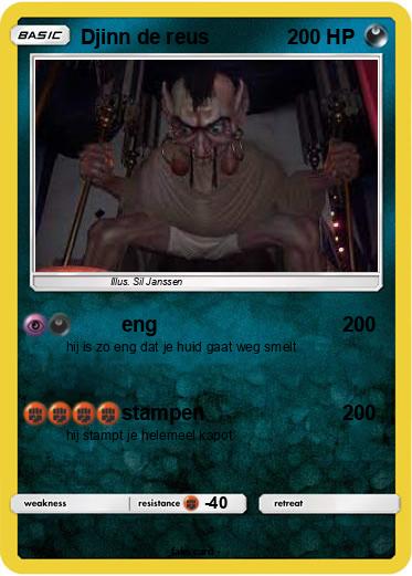 Pokemon Djinn de reus