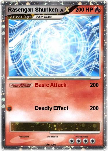 Pokemon Rasengan Shuriken