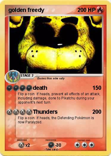 Pokemon golden freedy