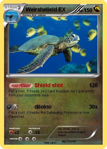 Pokemon Weirshelield EX