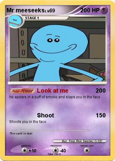 Pokemon Mr meeseeks