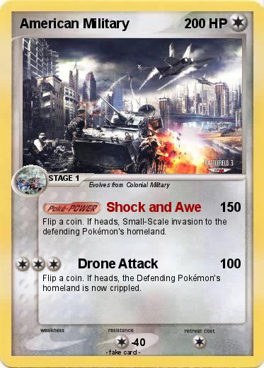 Pokemon American Military