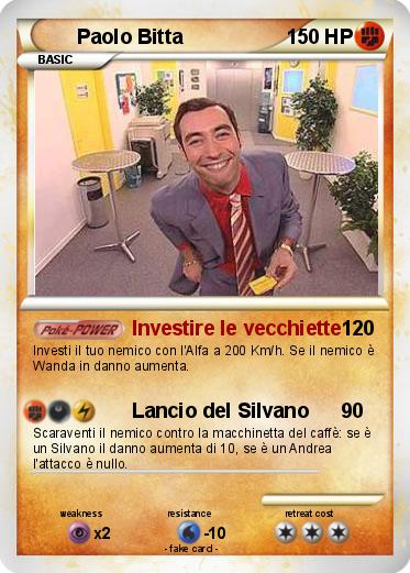 Pokemon Paolo Bitta