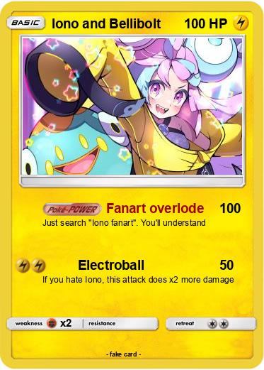 Pokemon Iono and Bellibolt