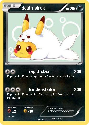 Pokemon death strok