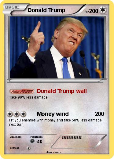 Pokemon Donald Trump