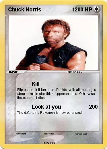 Pokemon Chuck Norris                     1