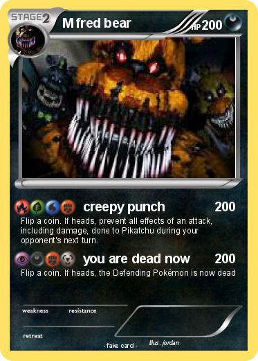 Pokemon M fred bear