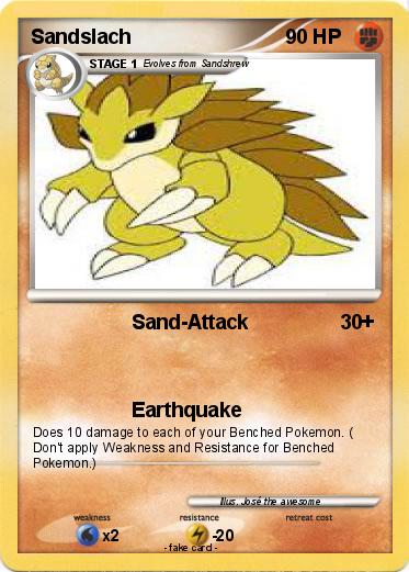 Pokemon Sandslach