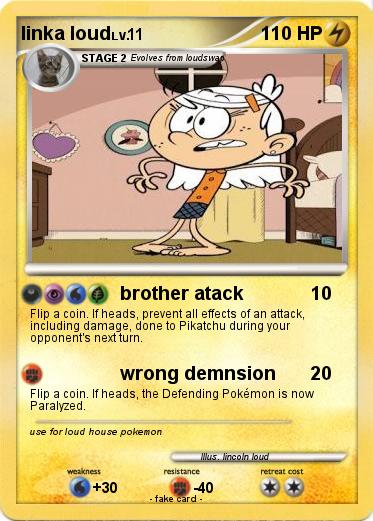 Pokemon linka loud