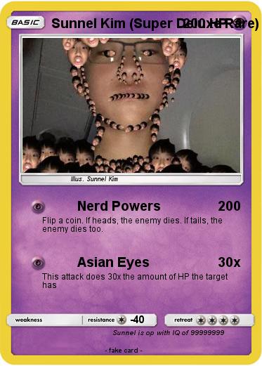 Pokemon Sunnel Kim (Super Deluxe Rare)
