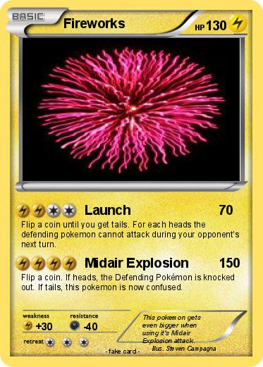 Pokemon Fireworks