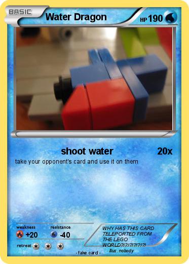 Pokemon Water Dragon