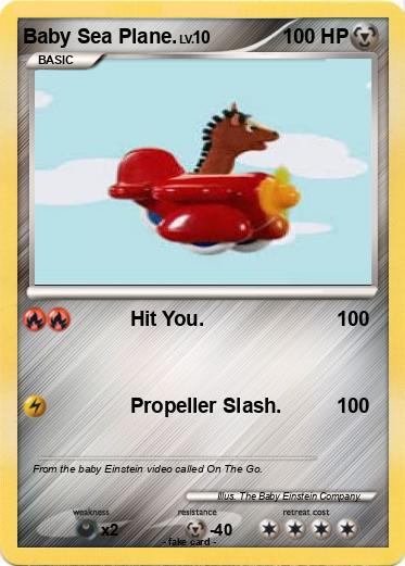 Pokemon Baby Sea Plane.