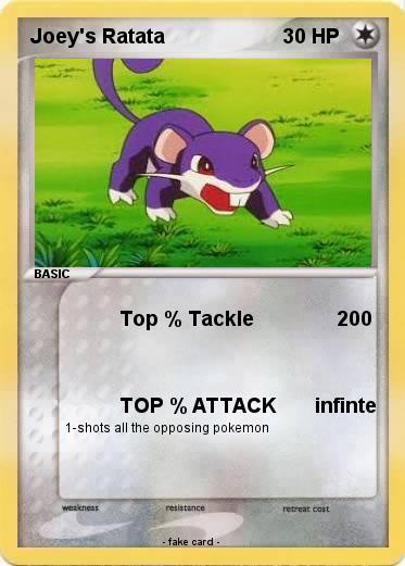 Pokemon Joey's Ratata