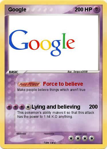 Pokemon Google