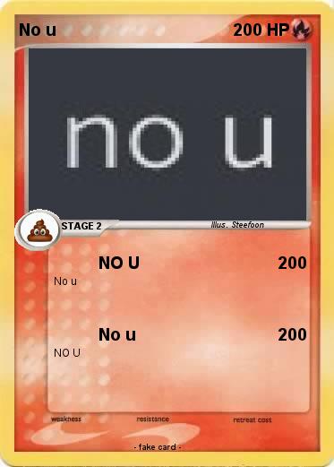 Pokemon No u