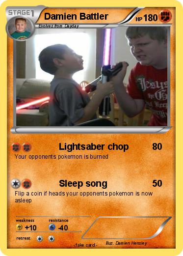 Pokemon Damien Battler