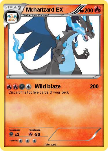 Pokemon Mcharizard EX