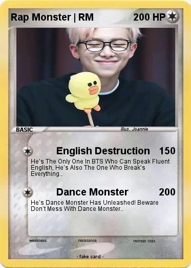 Pokemon Rap Monster | RM