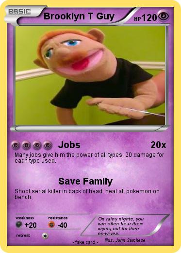 Pokemon Brooklyn T Guy