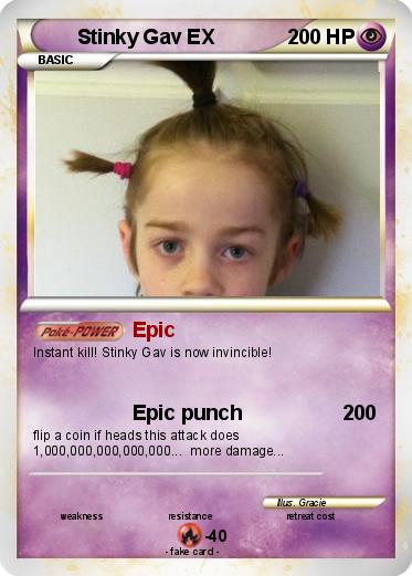 Pokemon Stinky Gav EX