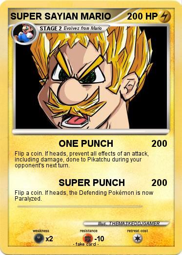 Pokemon SUPER SAYIAN MARIO