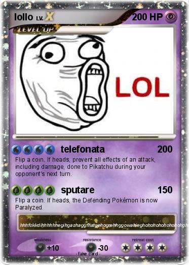 Pokemon lollo