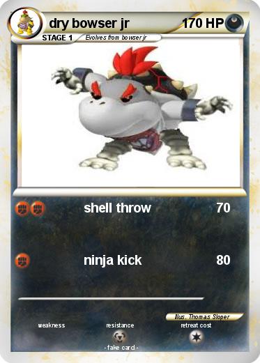 Pokemon dry bowser jr