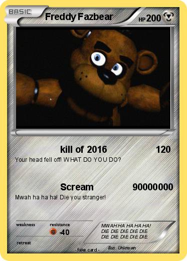 Pokemon Freddy Fazbear