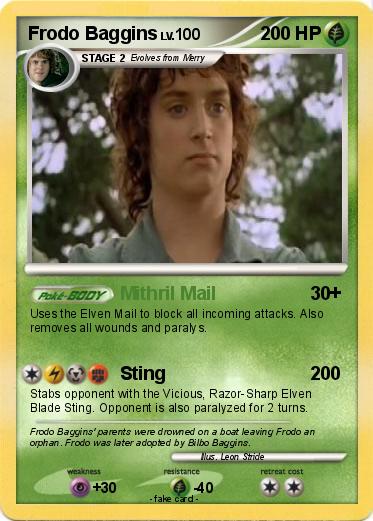 Pokemon Frodo Baggins